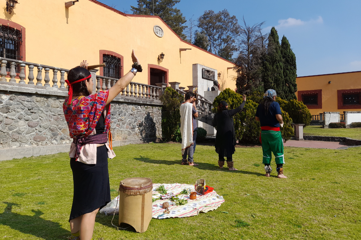 Actividad Cultural Comunitaria: Taller Corporalidad Anahuaca: danza y escena en la Ex Fábrica de Polvora